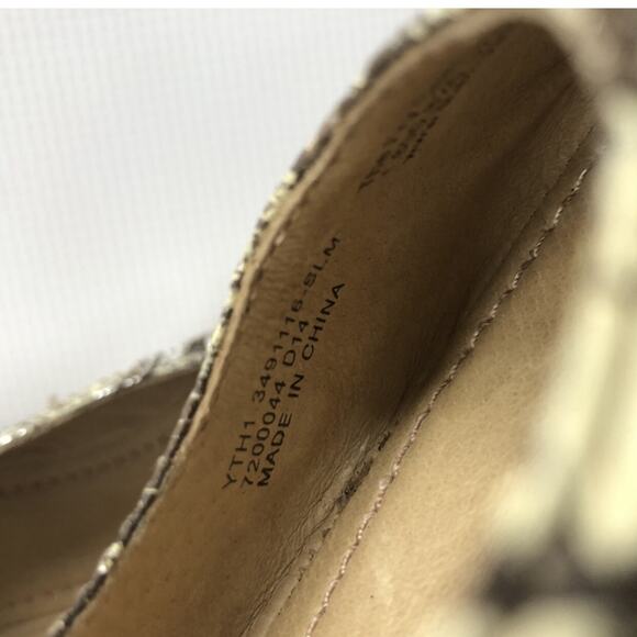 Frye Carson Marble Ballet Flats Size 1 - Picture 4 of 6